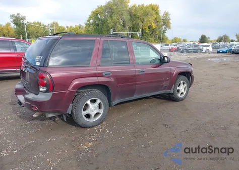 2006 Chevrolet Trailblazer Ls from USA, damaged, VIN 1GNDT13S462342955